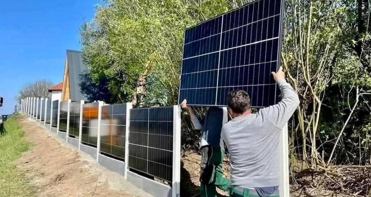 Bahçesine kuran elektriği bedavaya getiriyor