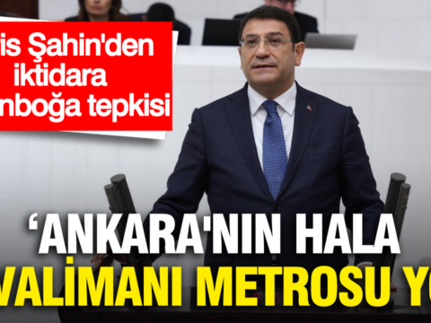 Idris sahinden iktidara esenboga tepkisi natoya ev sahipligi yapan ankaranin hala havalimani metrosu yok Om8ZEZ4A